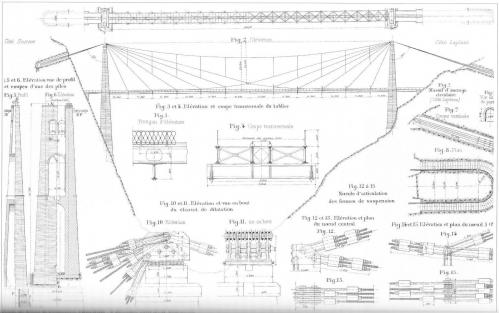 Viaduc des rochers noirs plan